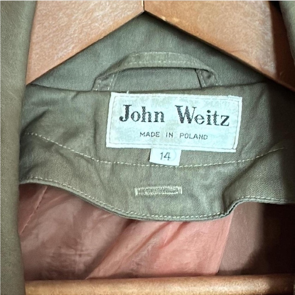 Classic Olive Trench Coat - Picture 6 of 8